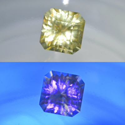 ЗОЛОТИСТЫЙ ГРОССУЛЯР  МЕНЯЮЩИЙ ЦВЕТ  4.56 КАР. ТАНЗАНИЯ. СДЕЛАНО НА УРАЛЕ.