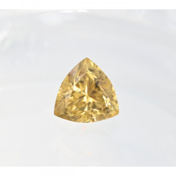 Золотистый циркон 2.53 кар., Танзания. Сделано на Урале