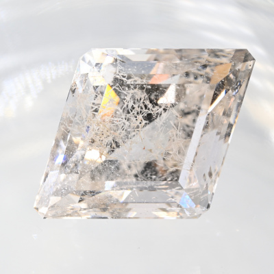 РЕДКОСТЬ! Тортвейтит в кварце 18.5 кар. Юж.Урал. 