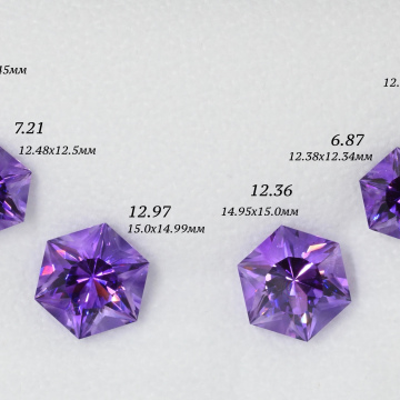 Марокканские аметисты на выбор. Уральская огранка