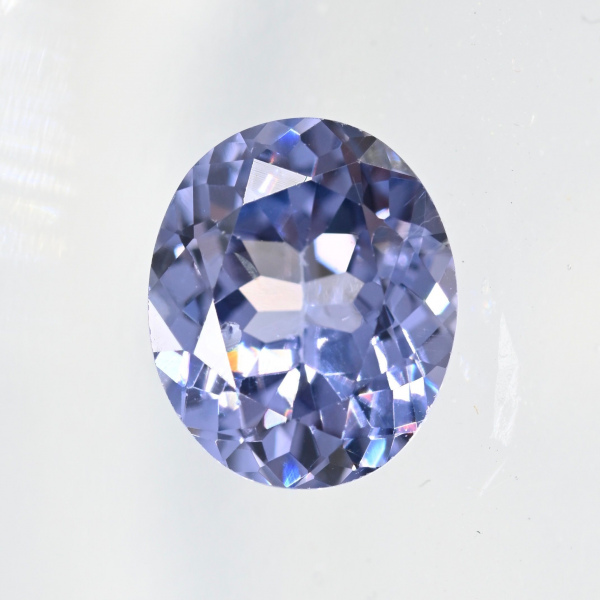 Голубая шпинель 1.5 кар. Танзания. Экспертное заключение